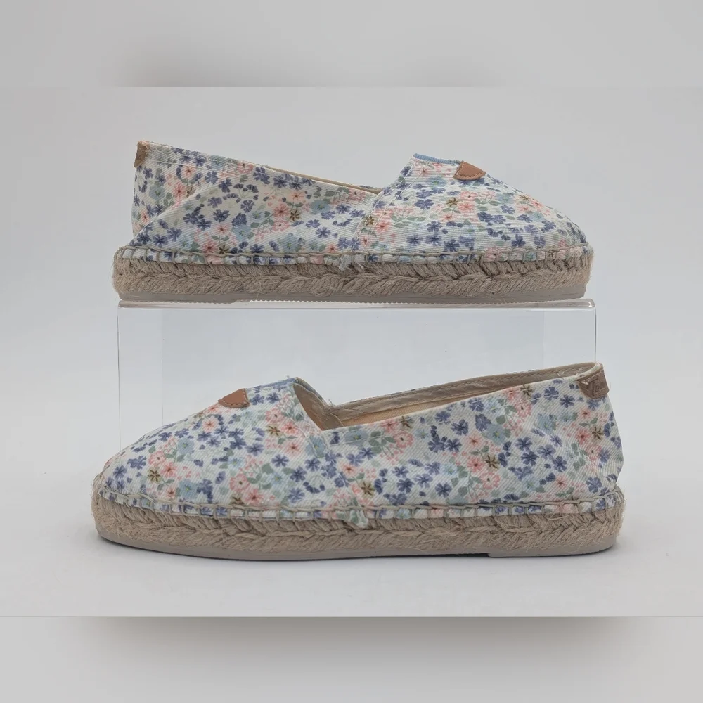 New Toni Pons Floral Ease Sz 5 Espadrilles Flats Slip-On